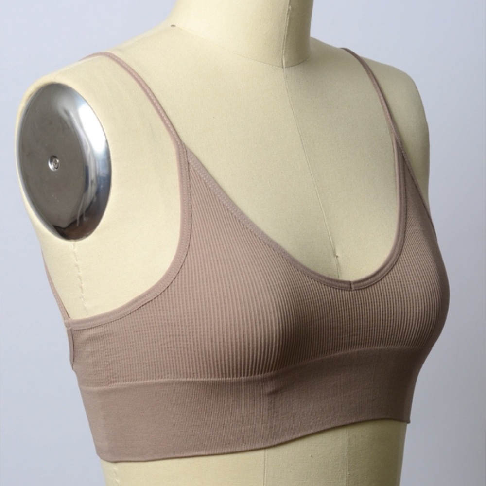 Sample Sale Last 1 M/L Cozy Seamless Bralette - Picture 4 of 7